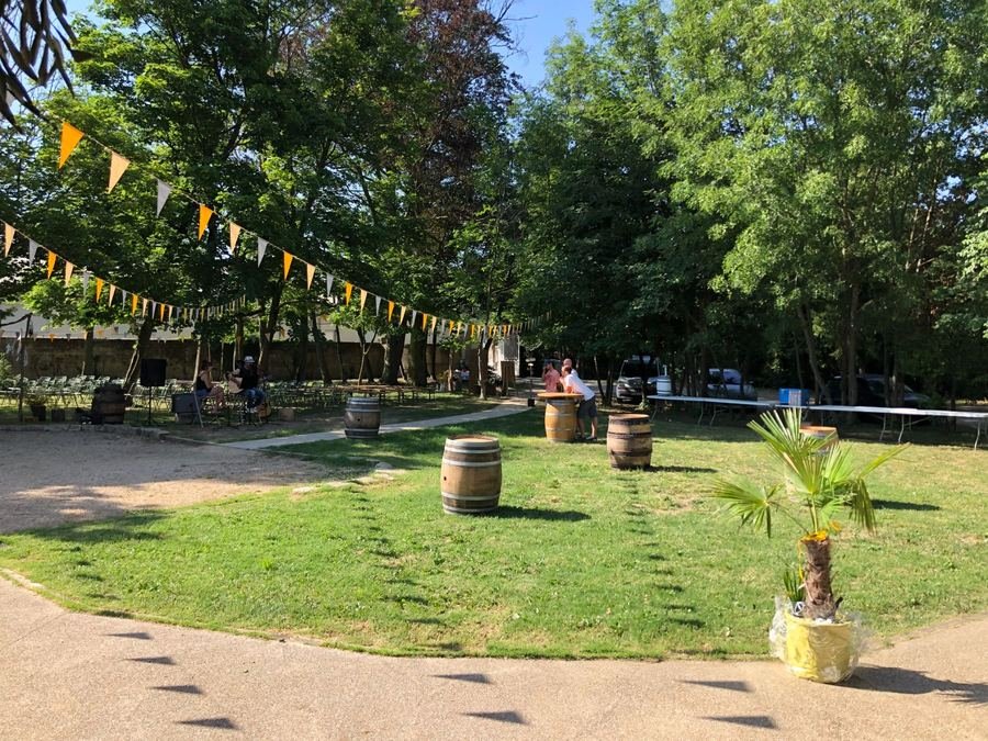 Le grand parc côté Kiosque